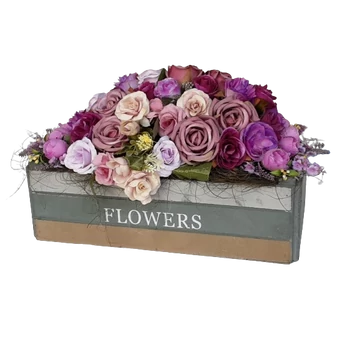 VIRÁGOK,  PASZTEL.L  HARMONIKUS  SZÍNVILÁG,  LÁDIKÓBAN