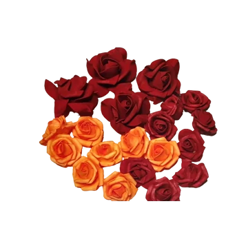 RÓZSAFEJEK , SELYEMVIRÁGOK, DEKORANYAGOK