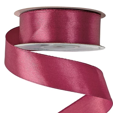 SZATÉN  DÍSZÍTŐ  SZALAG  25  MM × 10  M  -  PADLIZSÁN  LILA