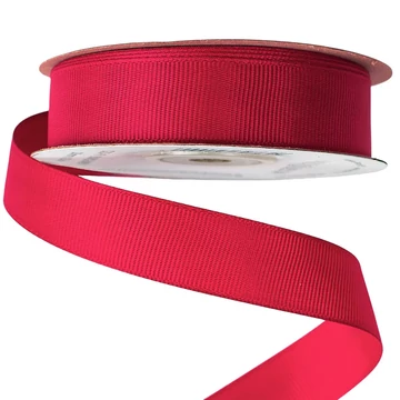 ORGANZA  DÍSZÍTŐ  SZALAG  20  MM × 20  M  -  BORDÓ