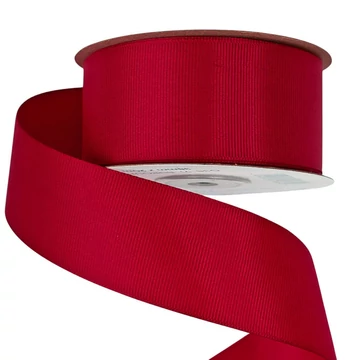 RIPSZ  DÍSZÍTŐ  SZALAG  38  MM × 10  M - BORDÓ