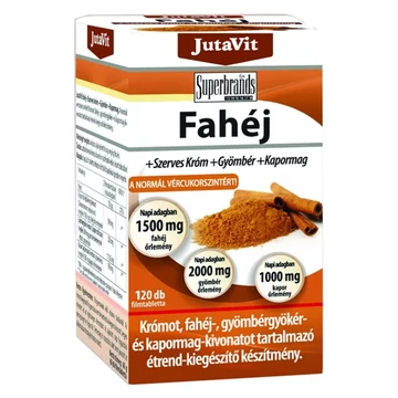  FAHÉJ tabletta 120 db JUTAVIT