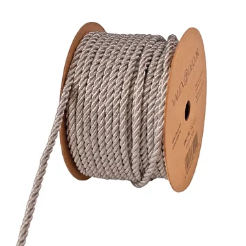 DEKOR  ZSINÓR  3  MM × 5  M  -  METÁL  EZÜST