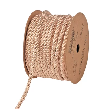 DEKOR  ZSINÓR  3  MM × 5  M  -  FÉNYES  PEZSGŐ