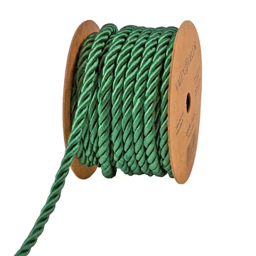 DEKOR  ZSINÓR  5  MM × 5  M  -  FÉNYES  ZÖLD