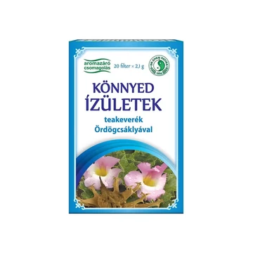 KÖNNYED  IZÜLETEK  TEAKEVERÉK  20 × 2,25 GRAMM  FILTER