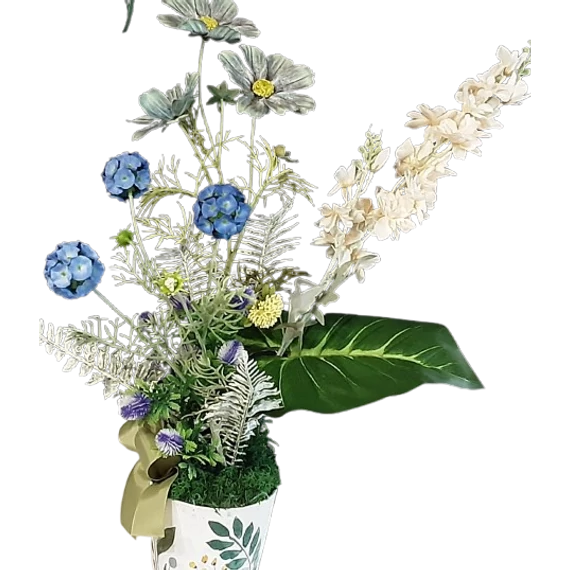 VENDÉGKÖSZÖNTŐ  EXTRA  DEKORATÍV  VIRÁGTÁL,  VENDÉGLÁTÓK,  RECEPCIÓK,  NAGYOBB  HELYSÉGEK  TÉRKITÖLTÉSÉRE  60×40 CM