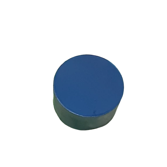 AJÁNDÉKDOBOZ  SÖTÉT  KÉK,  KEREK  14×8 CM
