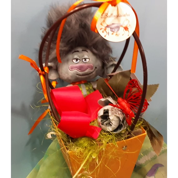 BALLAGÁSI  TROLLOK  VILÁGÁBÓL,  TÁSKÁBAN  38×20 CM