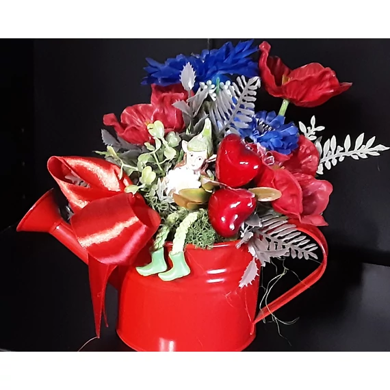 PIROS  PIPACSOK,  PIROS  KANNÁBAN  20  × 20  CM