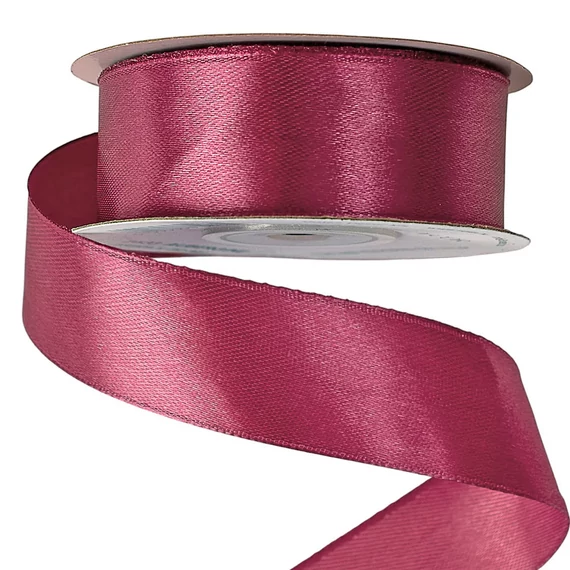 SZATÉN  DÍSZÍTŐ  SZALAG  25  MM × 10  M  -  PADLIZSÁN  LILA
