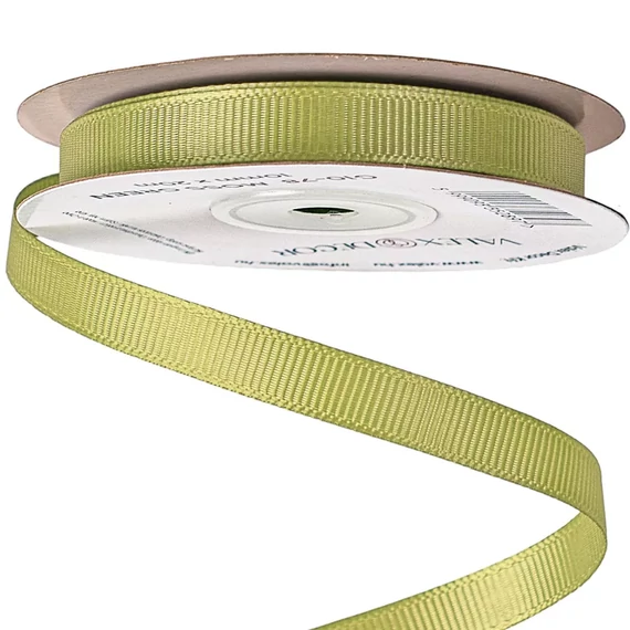 RIPSZ  DÍSZÍTŐ  SZALAG  10  MM  ×  10  M  MOHAZÖLD