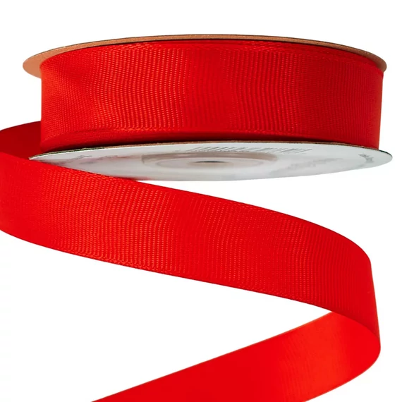 RIPSZ  DÍSZÍTŐ  SZALAG  20  MM × 10  M  -  PIROS