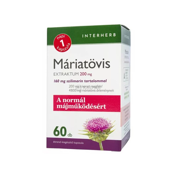 MÁRIATÖVIS kapszula 60 db INTERHERB